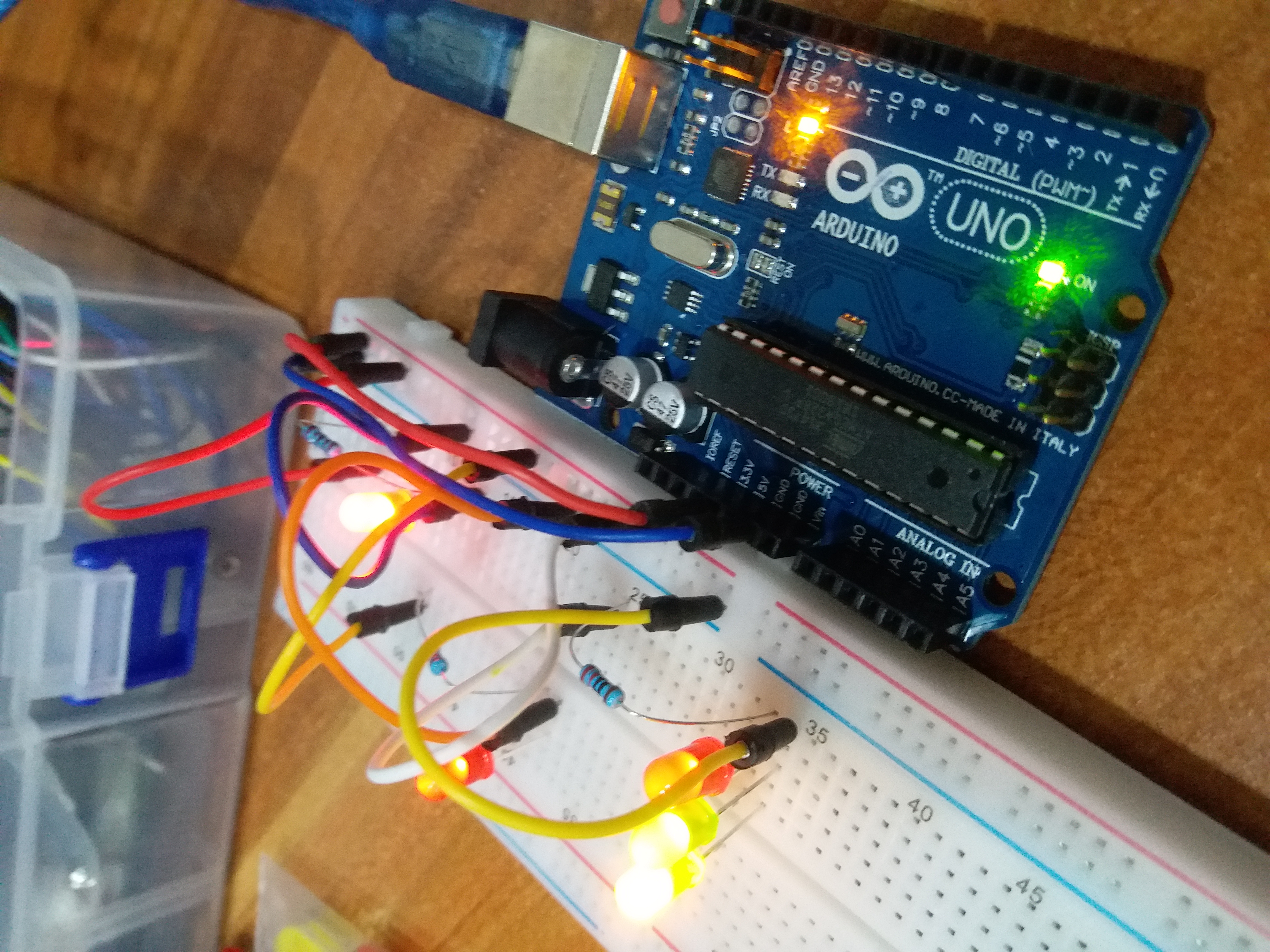 Arduino breadboard prototype